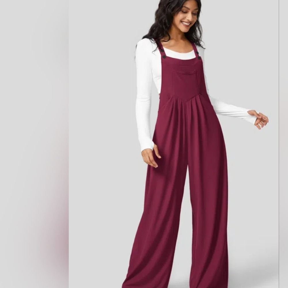 Halara Adjustable strap casual overalls